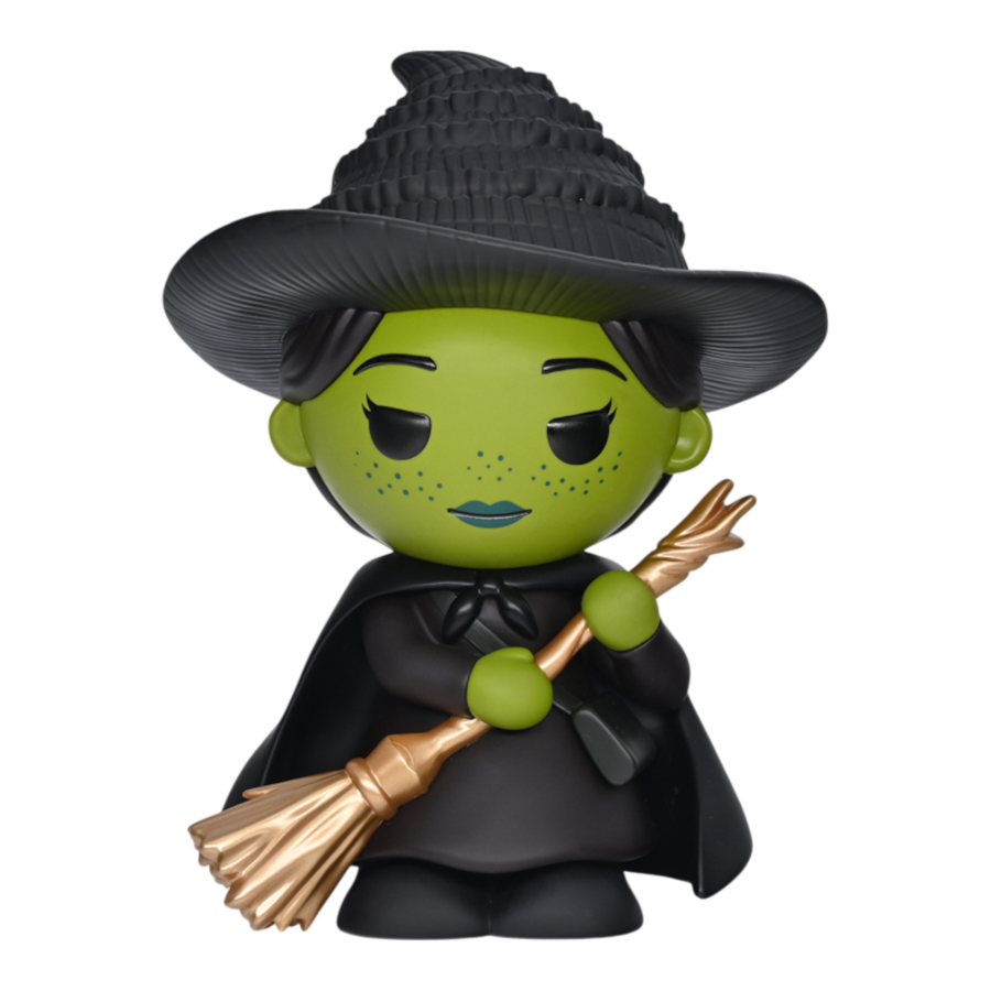 Wicked (2025) - Banco de PVC con figura de Elphaba Thropp