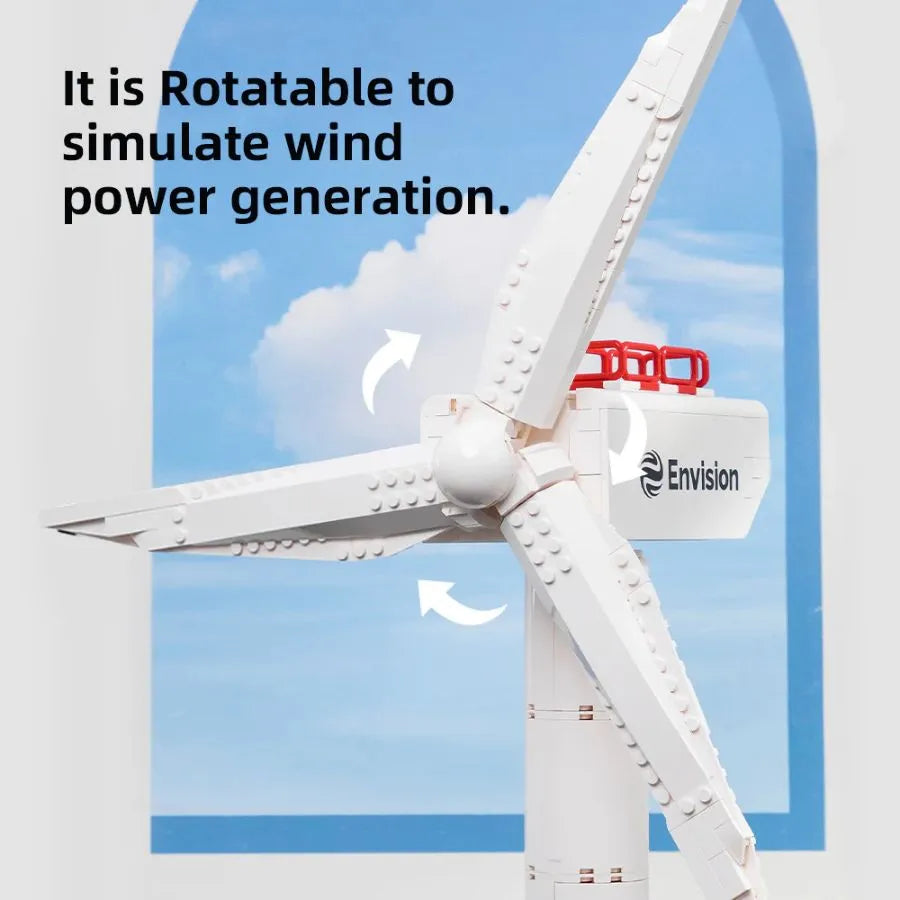 Joyside Series - Envision Wind Turbine (463 Piece Kit)