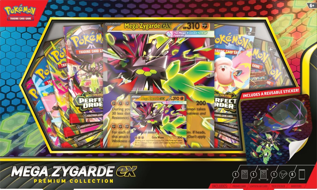 Pokemon TCG Mega Zygarde ex Premium Collection