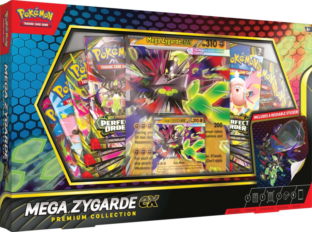 Pokemon TCG Mega Zygarde ex Premium Collection