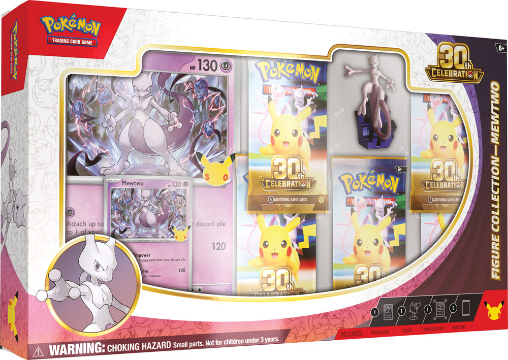 Pokemon TCG: 30th Celebration Figure Collection - Mew / Mewtwo