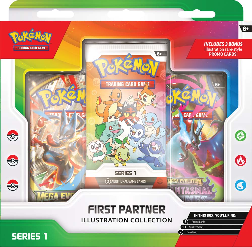 Pokemon TCG: First Partner Illustration Collection - Series 1