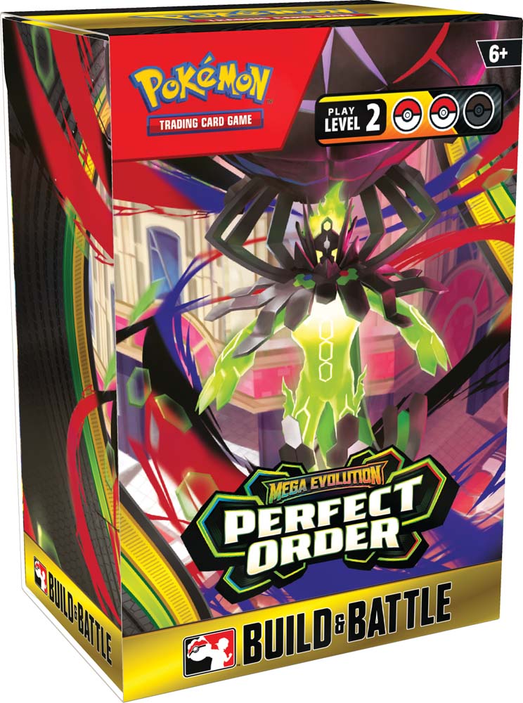 Pokemon TCG: Mega Evolution - Perfect Order Build & Battle Box