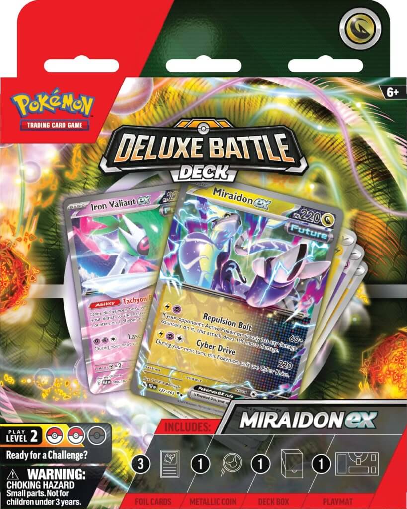 POKEMON TCG Miraidon ex / Koraidon ex Deluxe Battle Deck