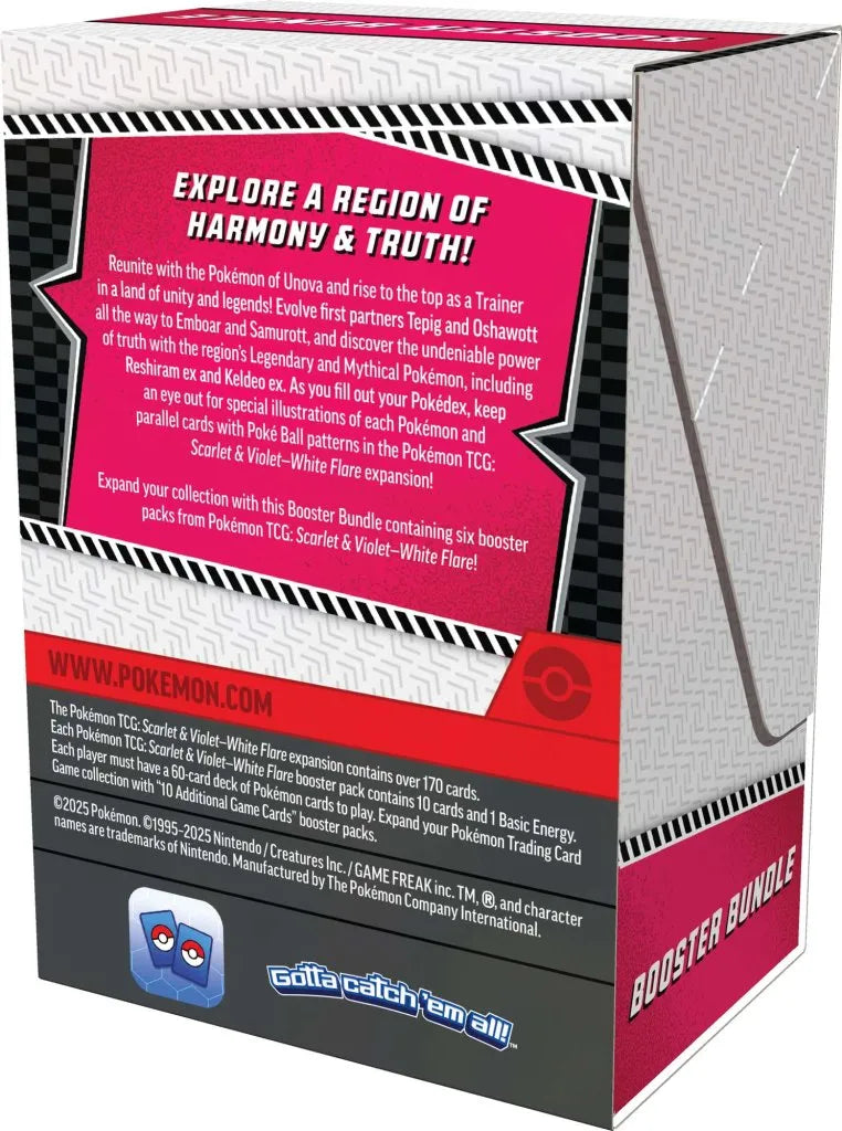 Pokemon TCG: Scarlet & Violet—White Flare Booster Bundle