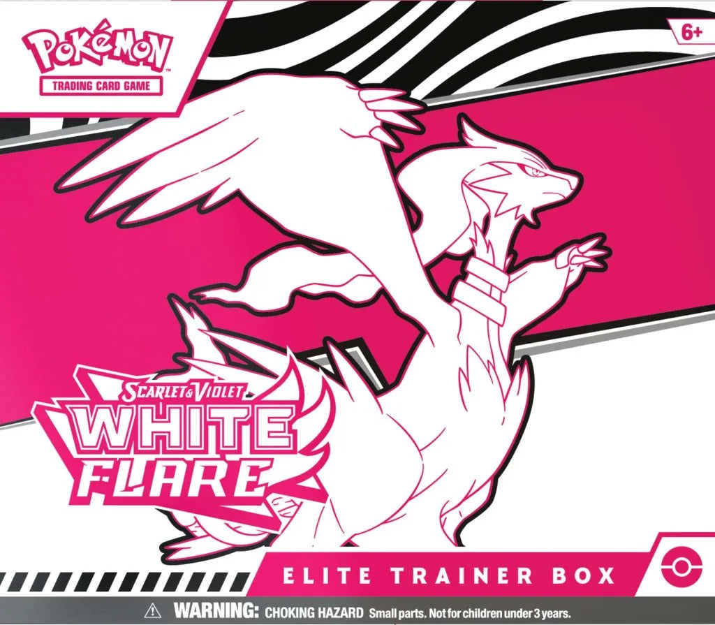Pokemon TCG: Scarlet & Violet— White Flare Elite Trainer Box