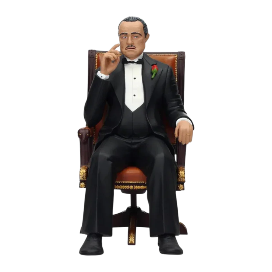 El Padrino - Vito Corleone en la figura de la silla