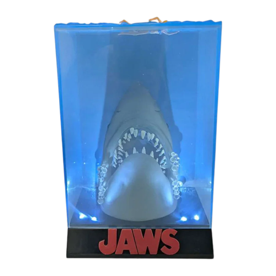 Tiburón - Diorama 3D iluminado del 50.º aniversario de la película