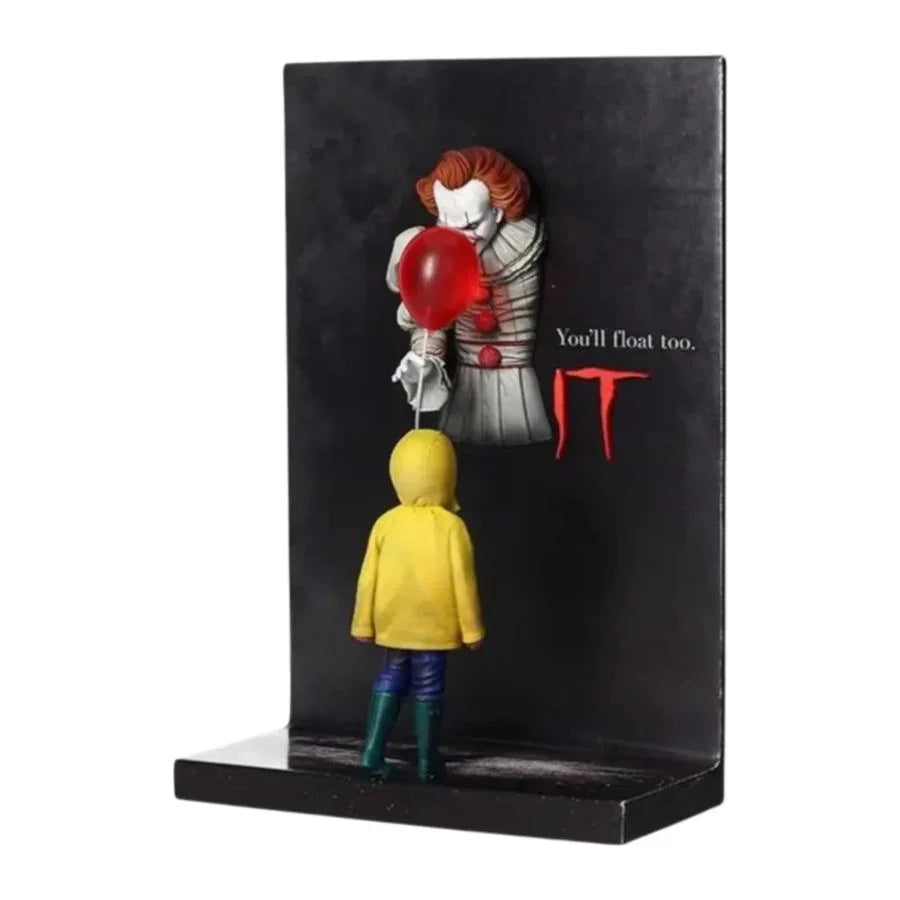 Eso (It) (2017) - Figura de póster 3D de Pennywise y Georgie