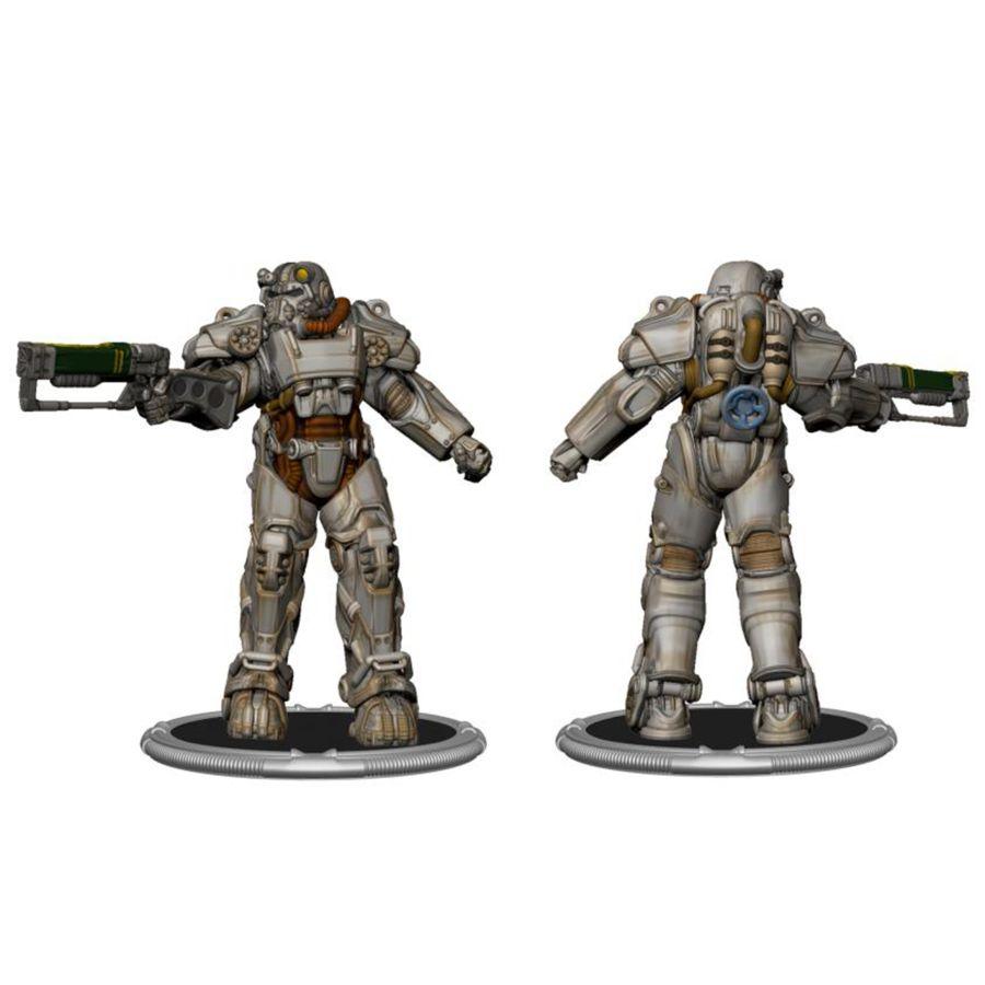 SYN2631680-C Fallout - T-60 Power Armor 3'' Figure - Master Replicas - Titan Pop Culture