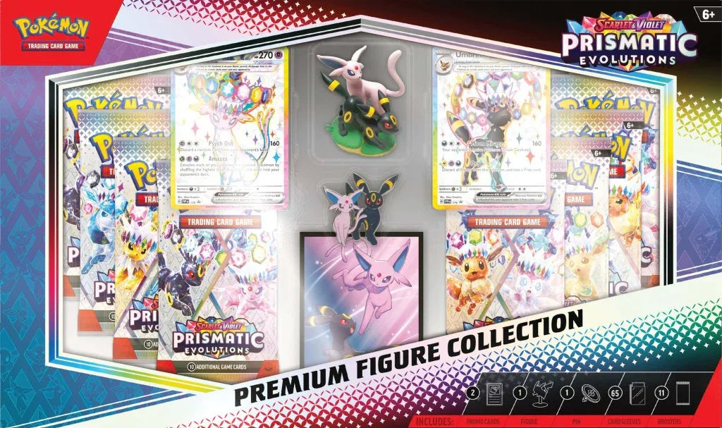 Pokemon TCG: Scarlet & Violet—Prismatic Evolutions Premium Figure Collection