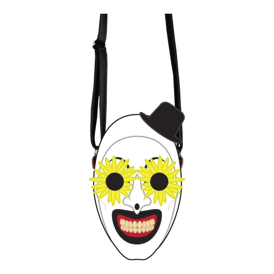 Terrifier 2 - Bolsa de gafas con diseño de flores de payaso