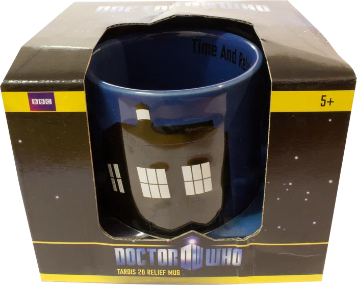 神秘博士 - TARDIS 2D 浮雕马克杯