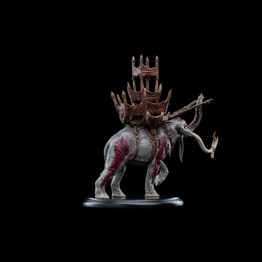 El Señor de los Anillos - Estatua en miniatura de Mumak en batalla