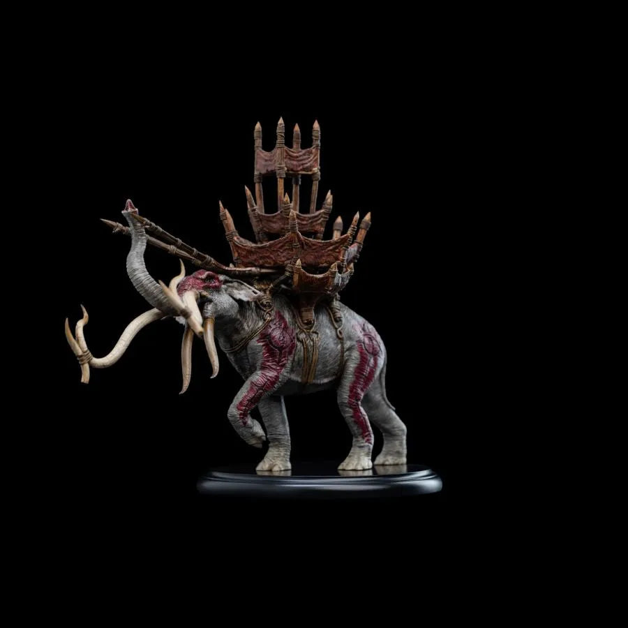 El Señor de los Anillos - Estatua en miniatura de Mumak en batalla