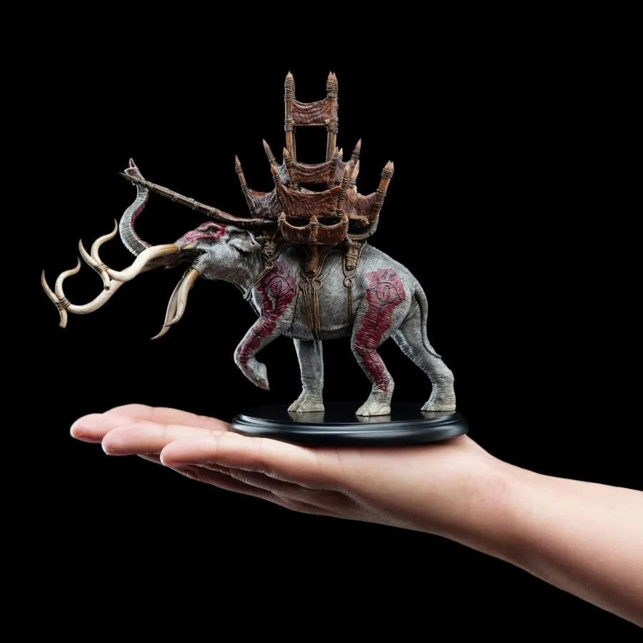 El Señor de los Anillos - Estatua en miniatura de Mumak en batalla