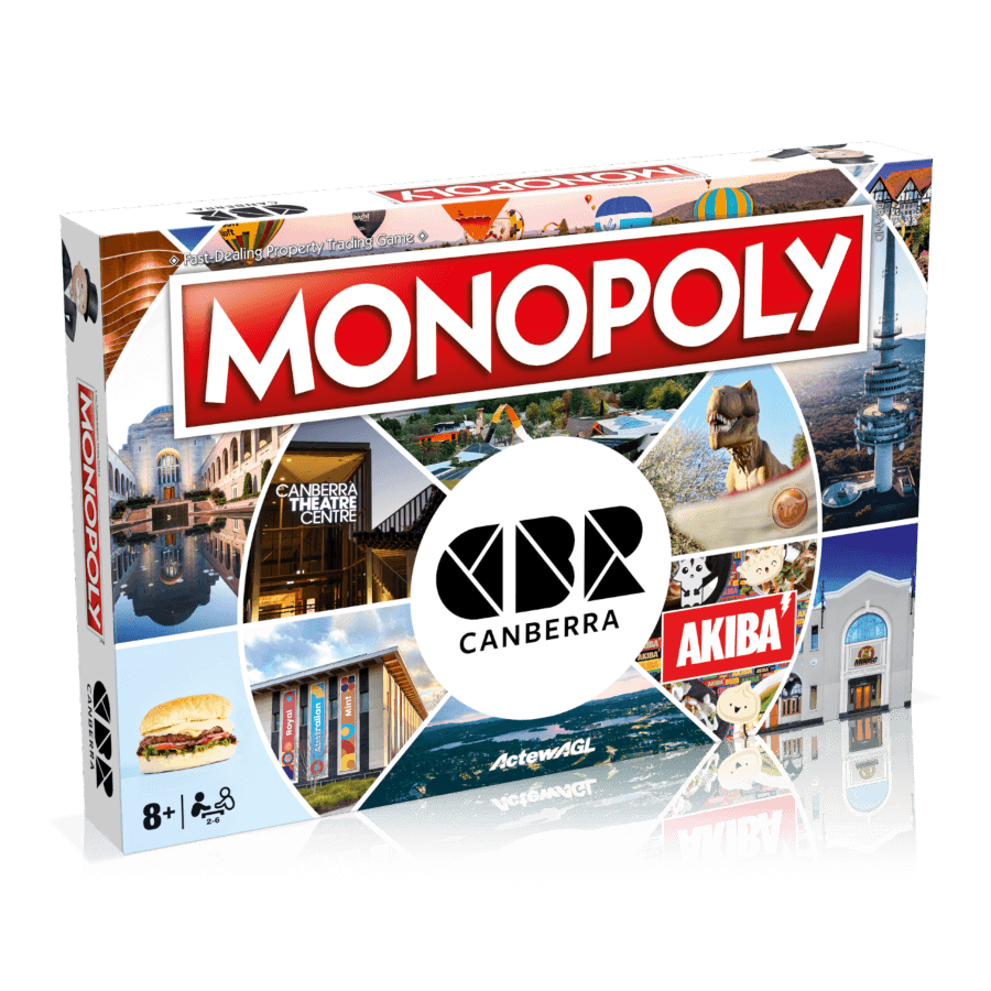 WINWM04544 Monopoly - Canberra Edition - Winning Moves - Titan Pop Culture