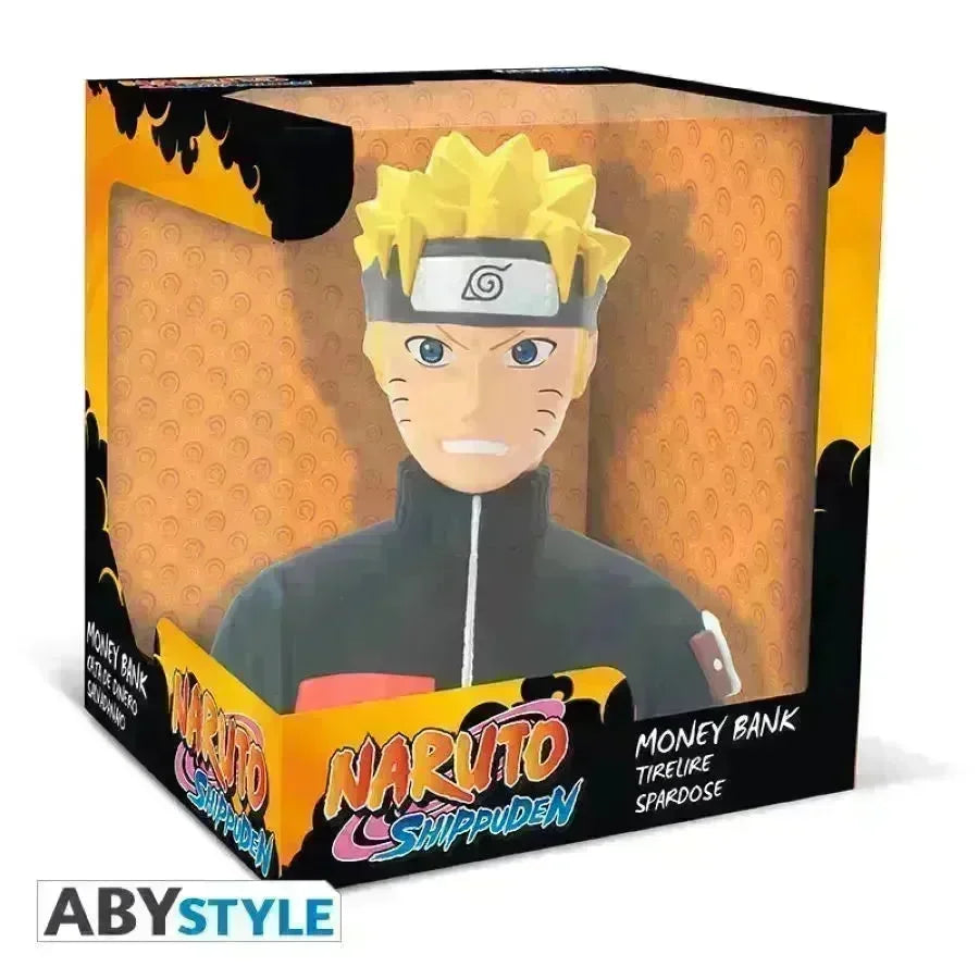 ABYBUS010 Naruto Shippuden - Naruto Vinyl PVC Money Bank - ABYstyle - Titan Pop Culture