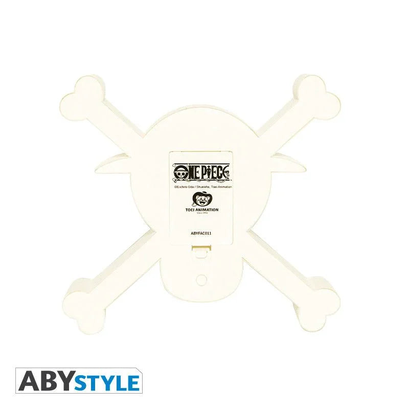 One Piece - Lámpara de calavera de sombrero de paja