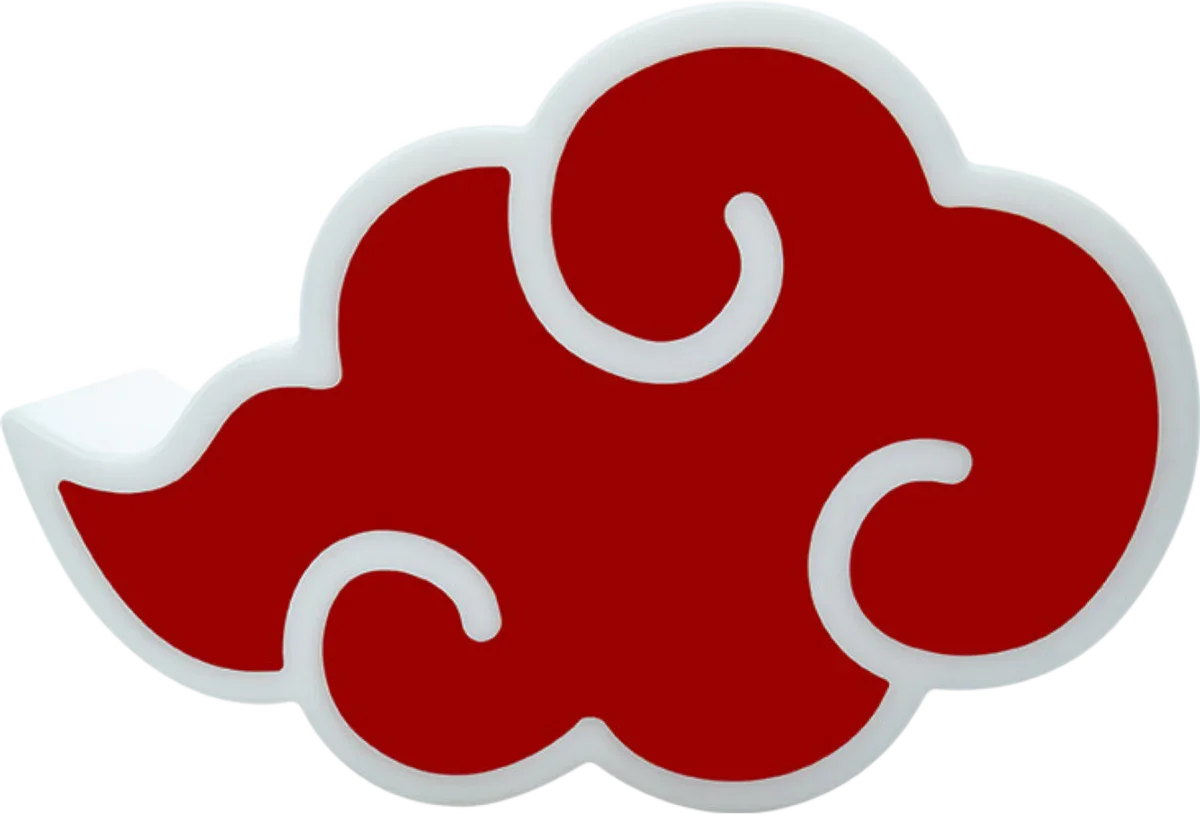 Naruto Shippuden - Lámpara de nube Akatsuki