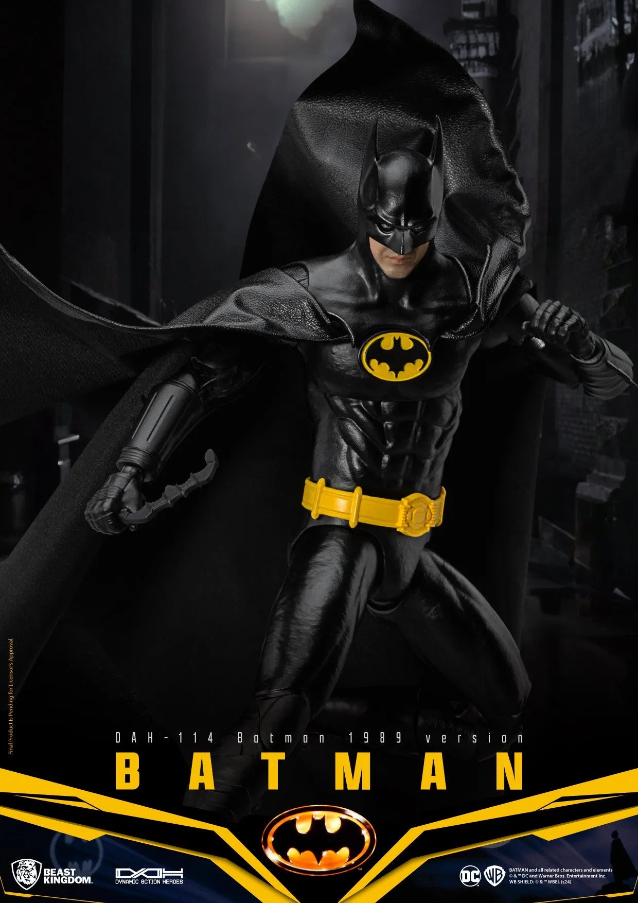Héroes de acción dinámica del Reino de las Bestias Batman (versión de Batman de 1989)