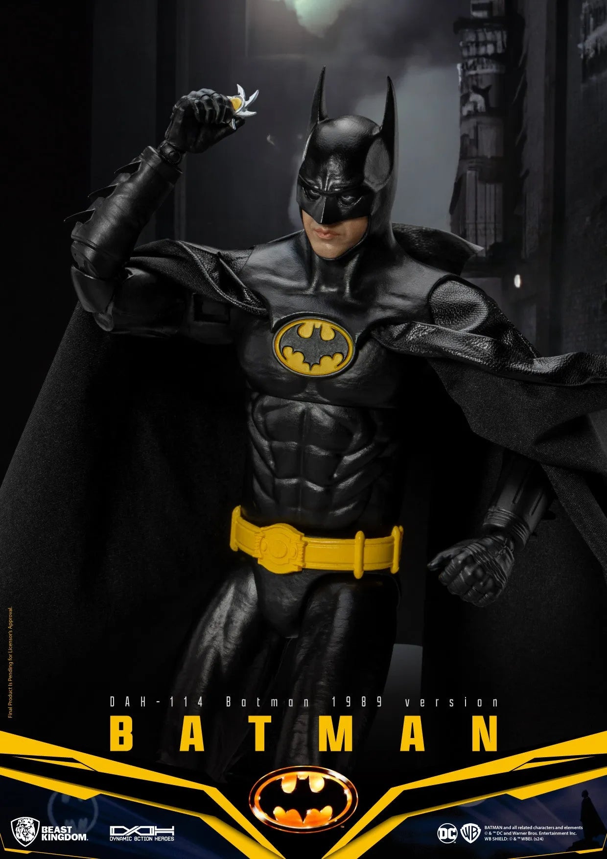 Héroes de acción dinámica del Reino de las Bestias Batman (versión de Batman de 1989)