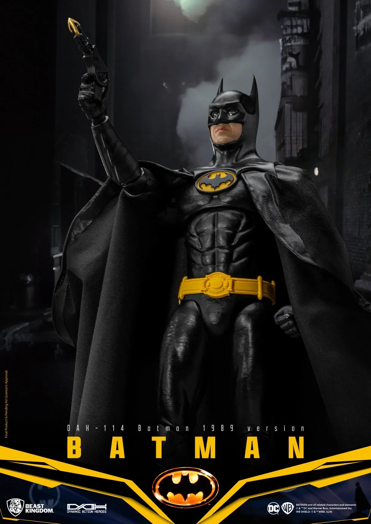 Héroes de acción dinámica del Reino de las Bestias Batman (versión de Batman de 1989)
