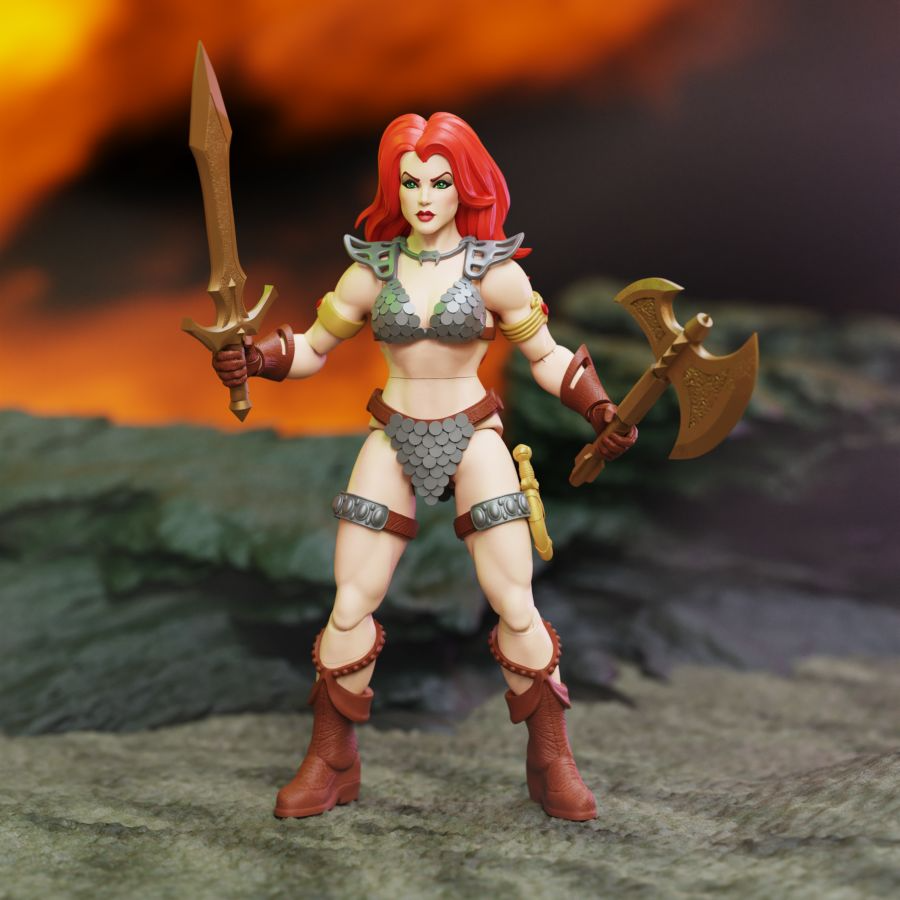 Figura de Red Sonja de 5.5" de Campeones Inmortales