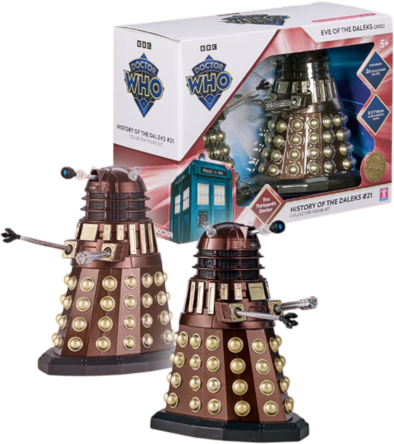 Doctor Who - Historia de los Daleks - Set de figuras coleccionables n.° 21