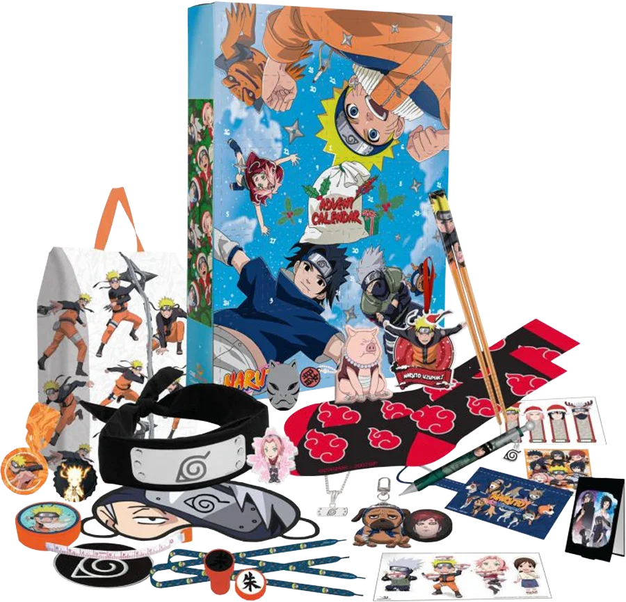 Naruto - Calendario de Adviento 2025