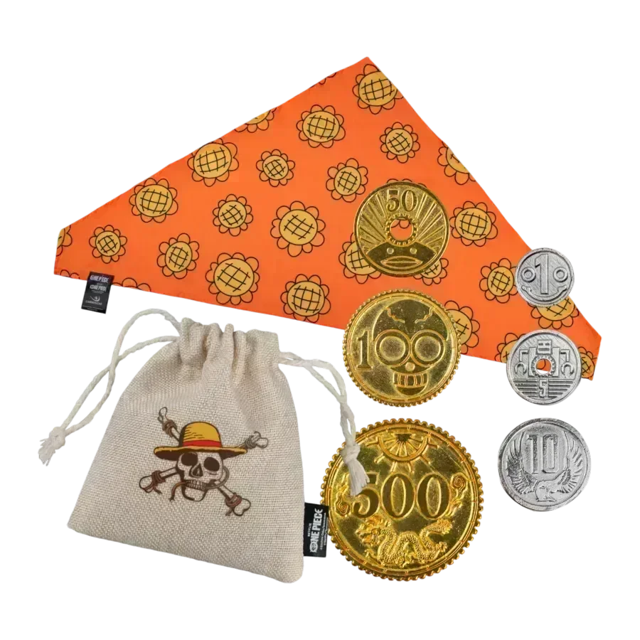 CINCR2992 One Piece (2023) - Berry Coins & Nami Bandana Set - CineReplicas - Titan Pop Culture