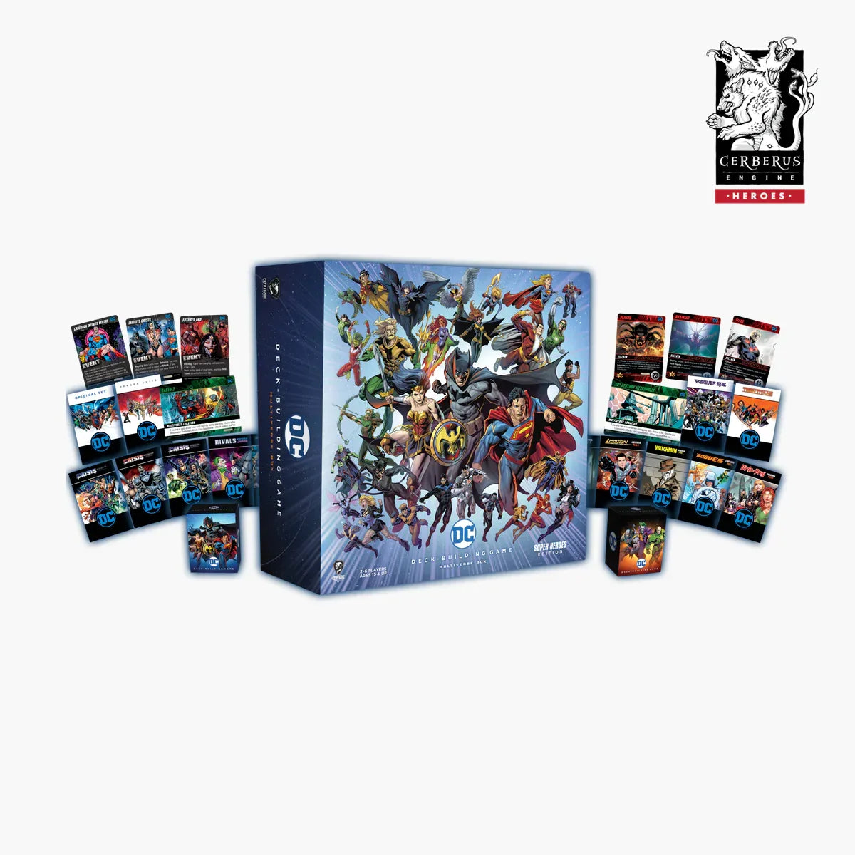 DC Comics Deck-Building Game - Multiverse Box (Super Heroes Edition)