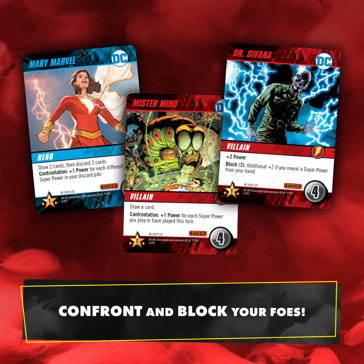 DC - Shazam vs Black Adam Deck-Building Game