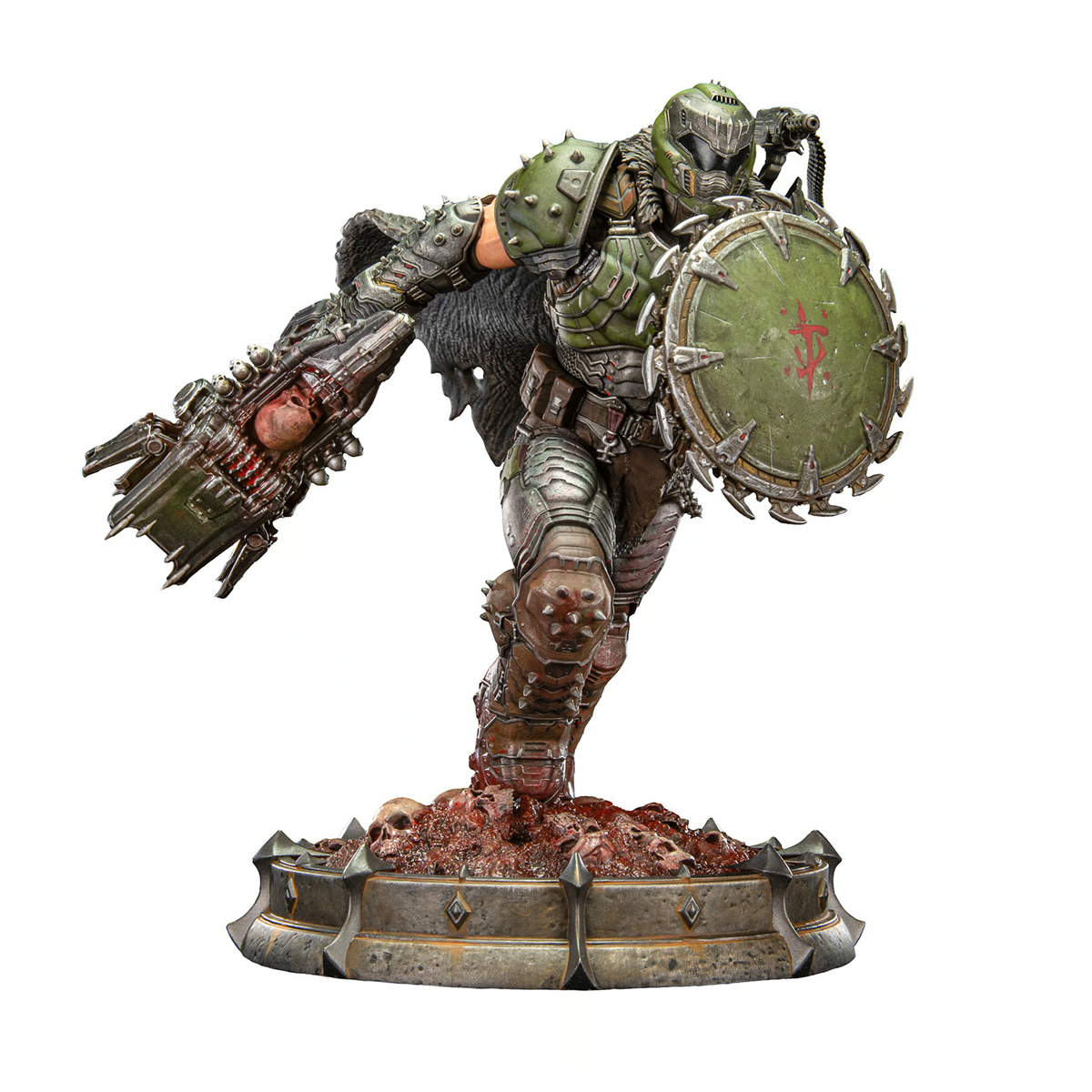 《毁灭战士:黑暗时代》毁灭战士 PVC 雕像