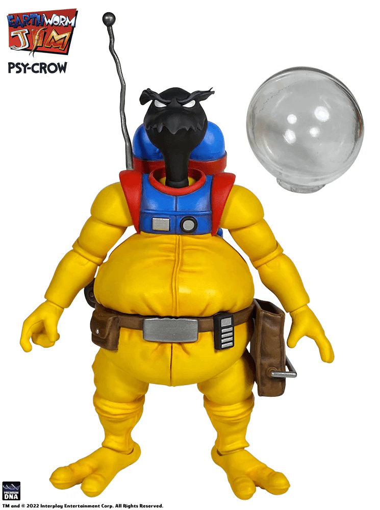 DNAPDNAEWJPC Earthworm Jim - Psycrow Action Figure - Premium DNA Toys - Titan Pop Culture