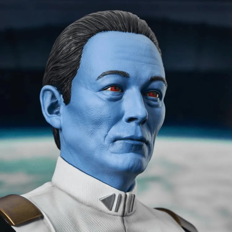 DSTNOV232006 Star Wars : Ahsoka (TV) - Grand Admiral Thrawn 1:2 Scale Bust - Diamond Select Toys - Titan Pop Culture