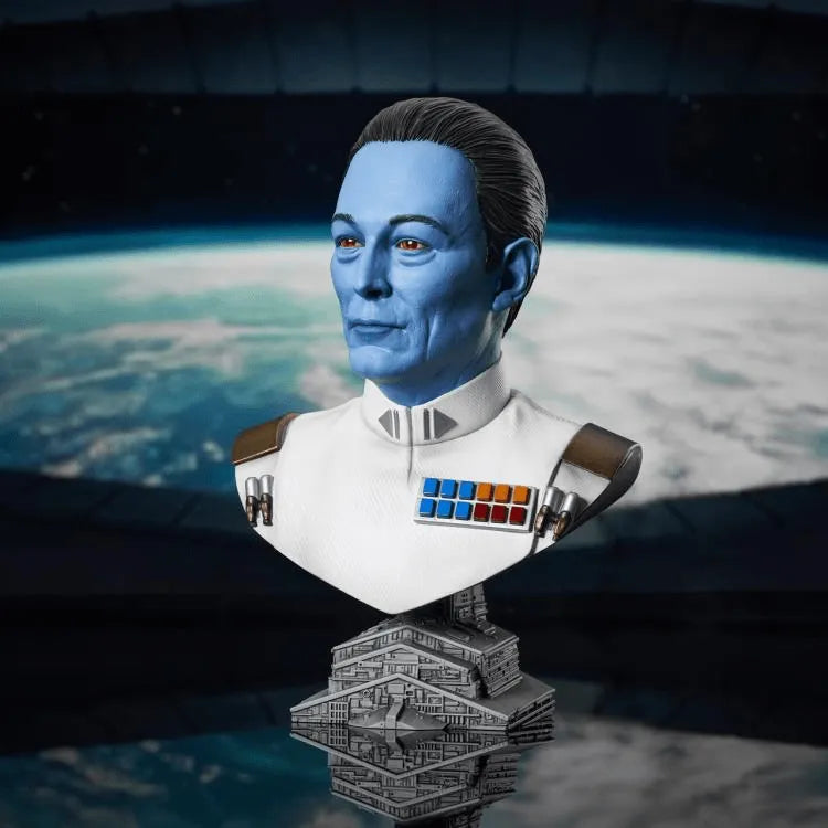 DSTNOV232006 Star Wars : Ahsoka (TV) - Grand Admiral Thrawn 1:2 Scale Bust - Diamond Select Toys - Titan Pop Culture