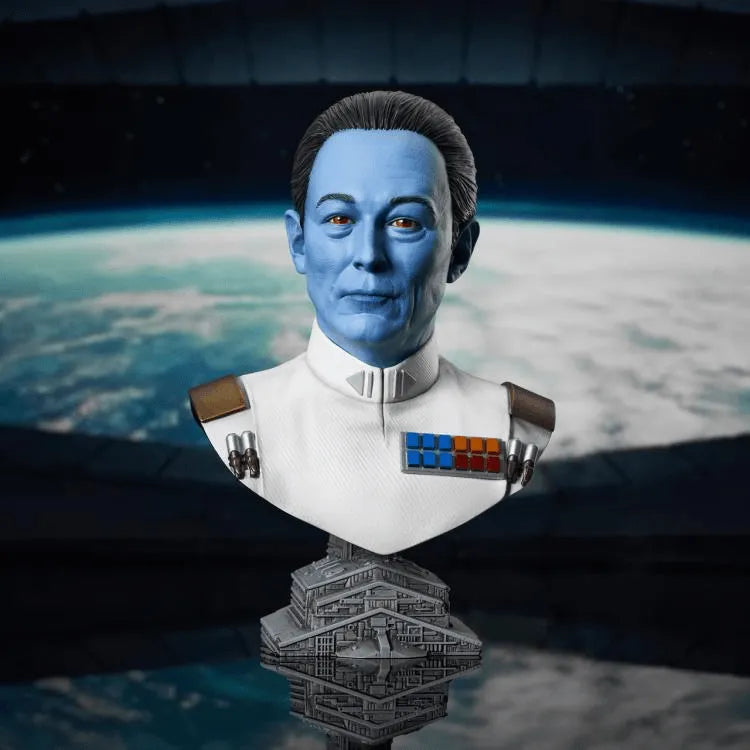 DSTNOV232006 Star Wars : Ahsoka (TV) - Grand Admiral Thrawn 1:2 Scale Bust - Diamond Select Toys - Titan Pop Culture