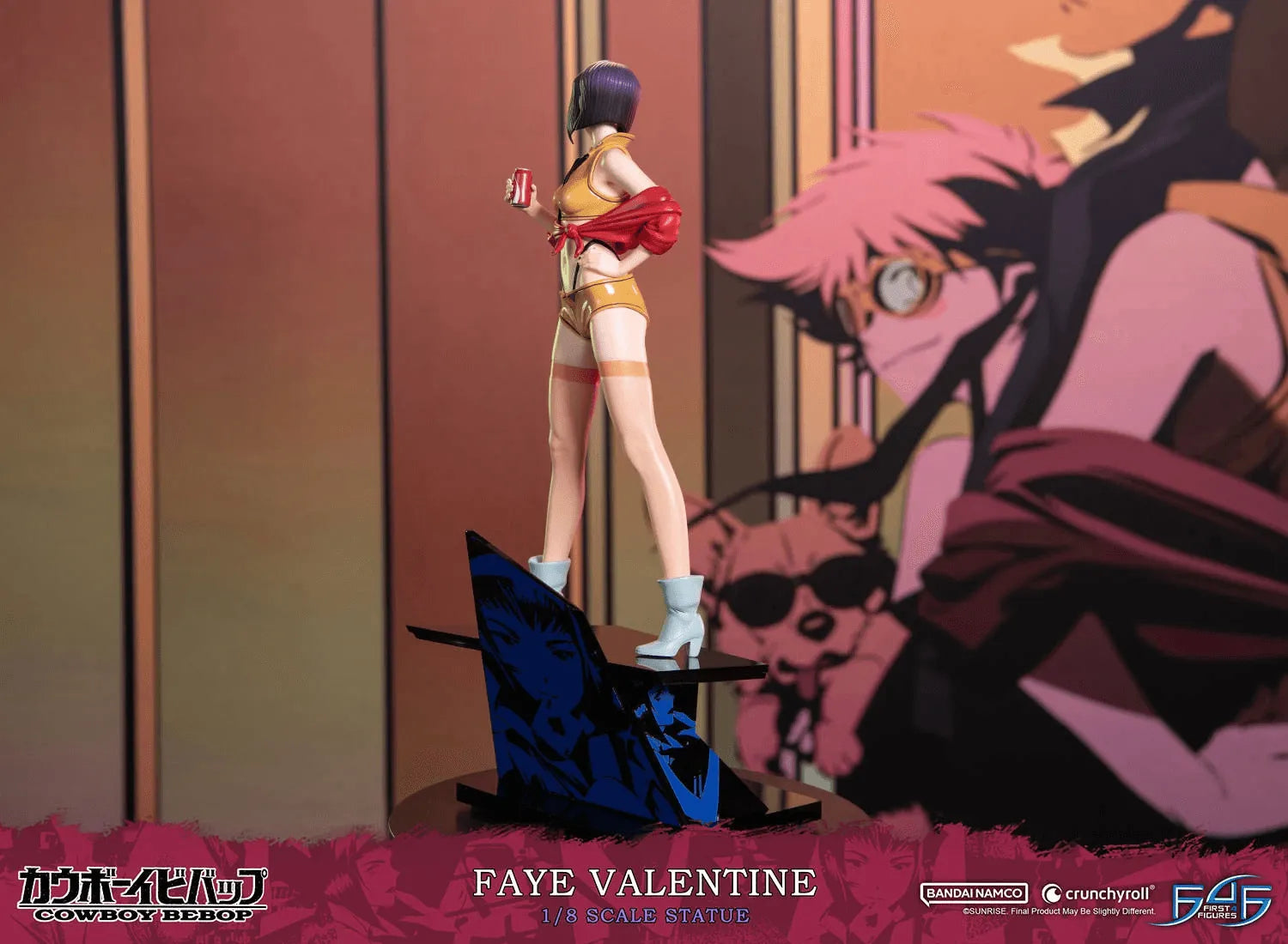 F4FCBFAY8ST Cowboy Bebop - Faye Valentine 1:8 Scale Statue - First 4 Figures - Titan Pop Culture