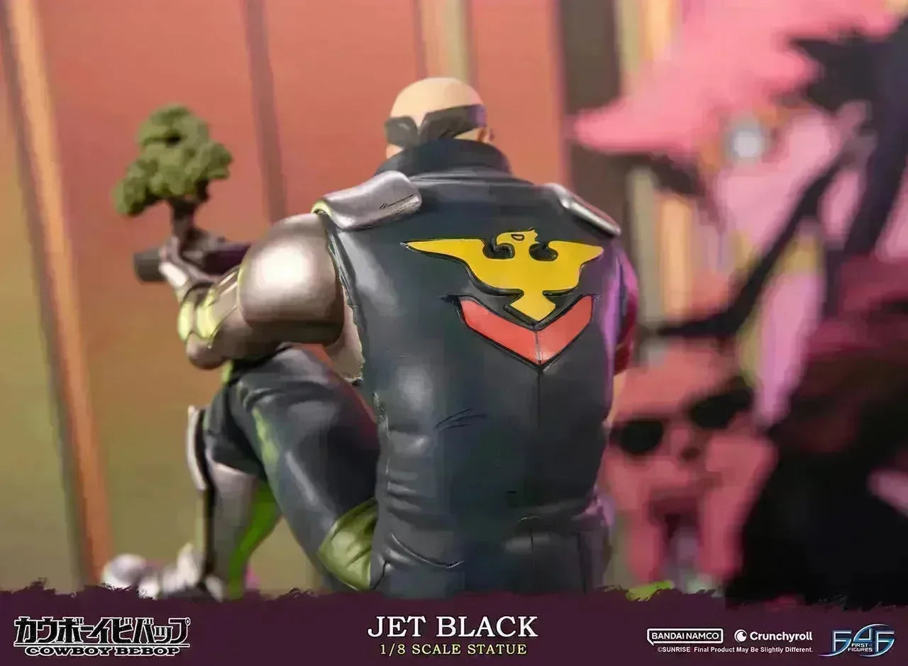 F4FCBJET8ST Cowboy Bebop - Jet Black 1:8 Scale Statue - First 4 Figures - Titan Pop Culture