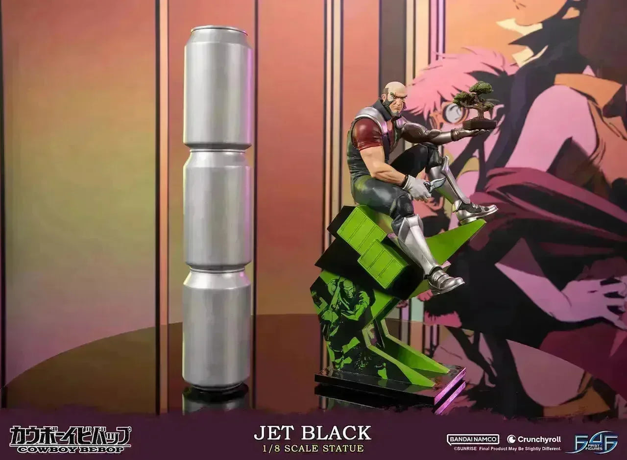 F4FCBJET8ST Cowboy Bebop - Jet Black 1:8 Scale Statue - First 4 Figures - Titan Pop Culture