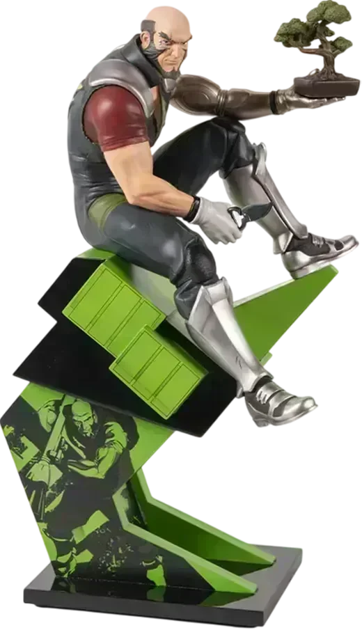 F4FCBJET8ST Cowboy Bebop - Jet Black 1:8 Scale Statue - First 4 Figures - Titan Pop Culture