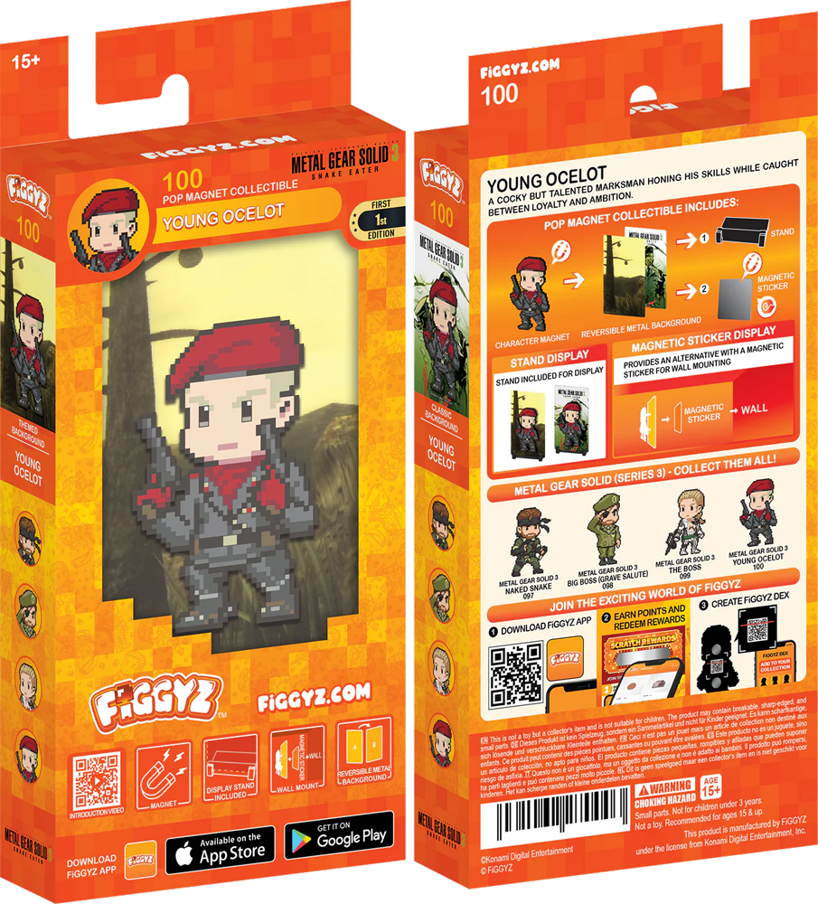 Metal Gear Solid 3 - Young Ocelot 4.3" FiGGYZ