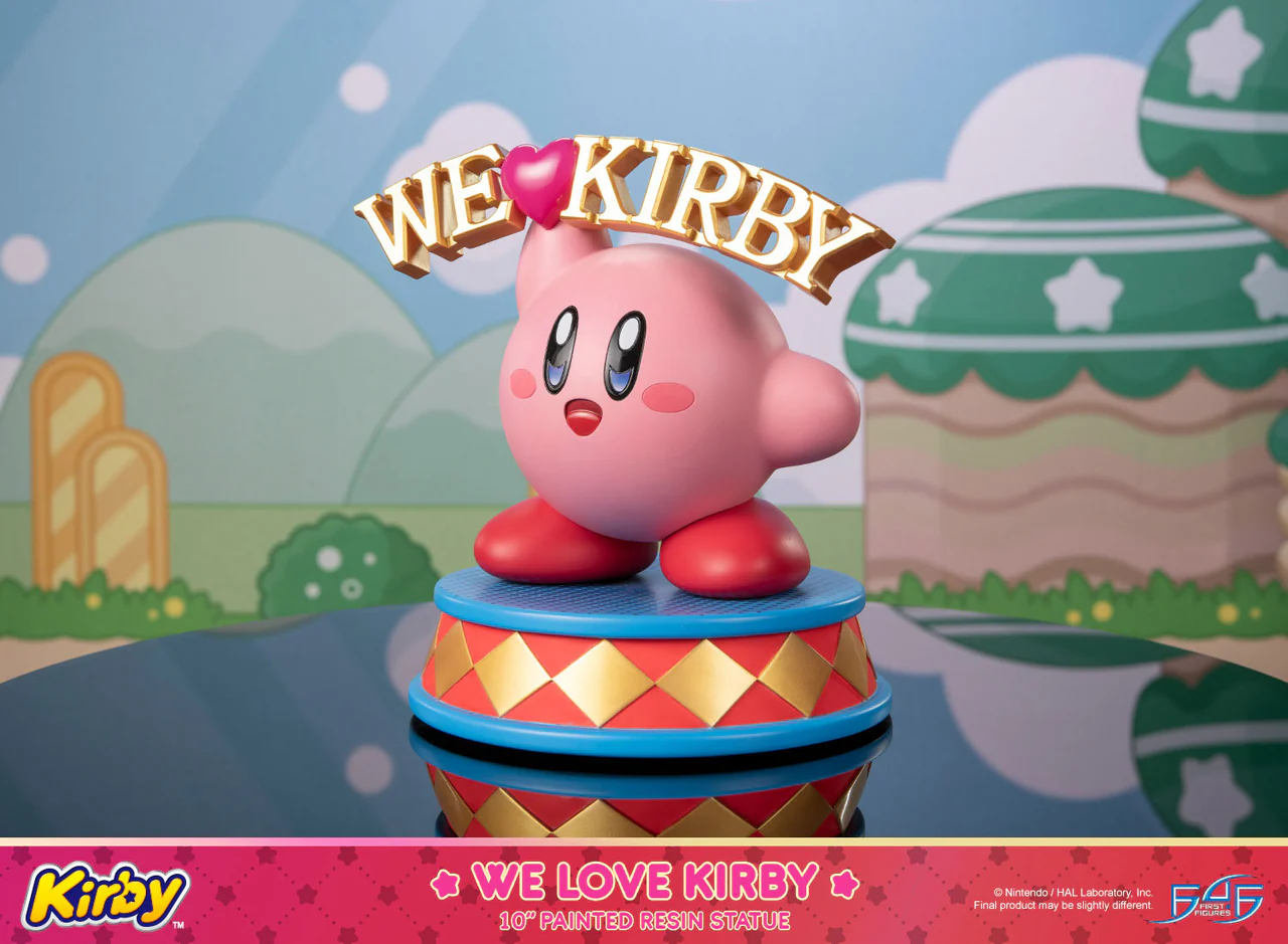 Kirby – Estatua de resina We Love Kirby