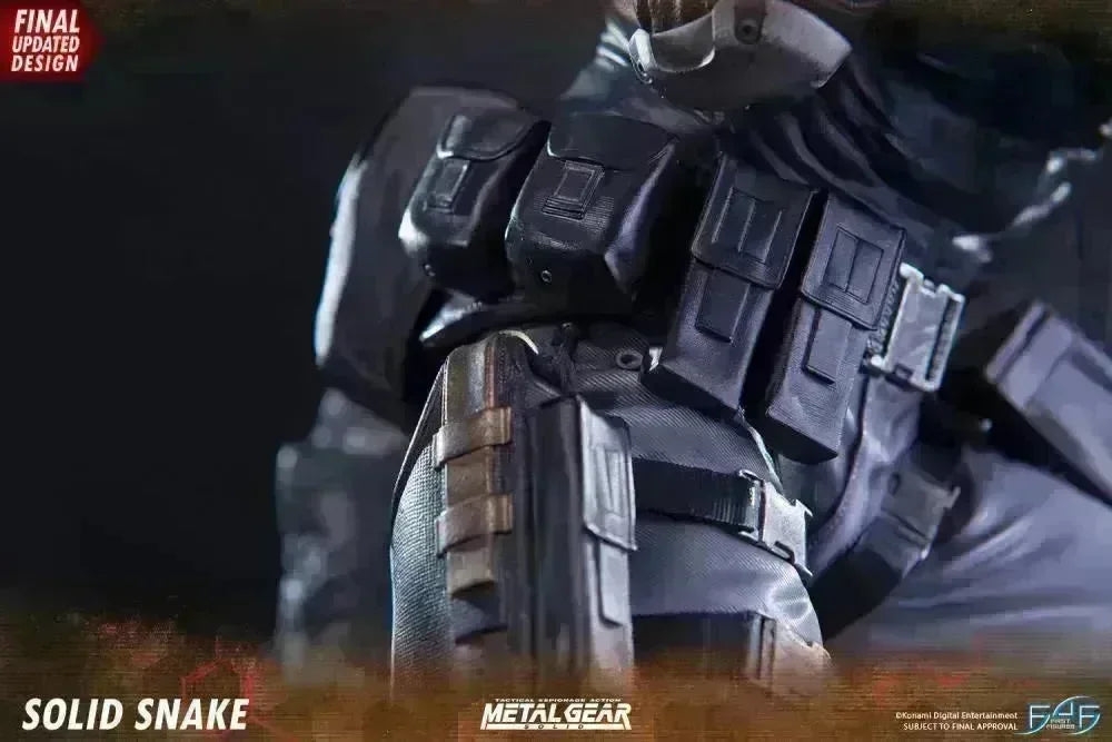 F4FMGSREG Metal Gear Solid - Solid Snake Statue - First 4 Figures - Titan Pop Culture