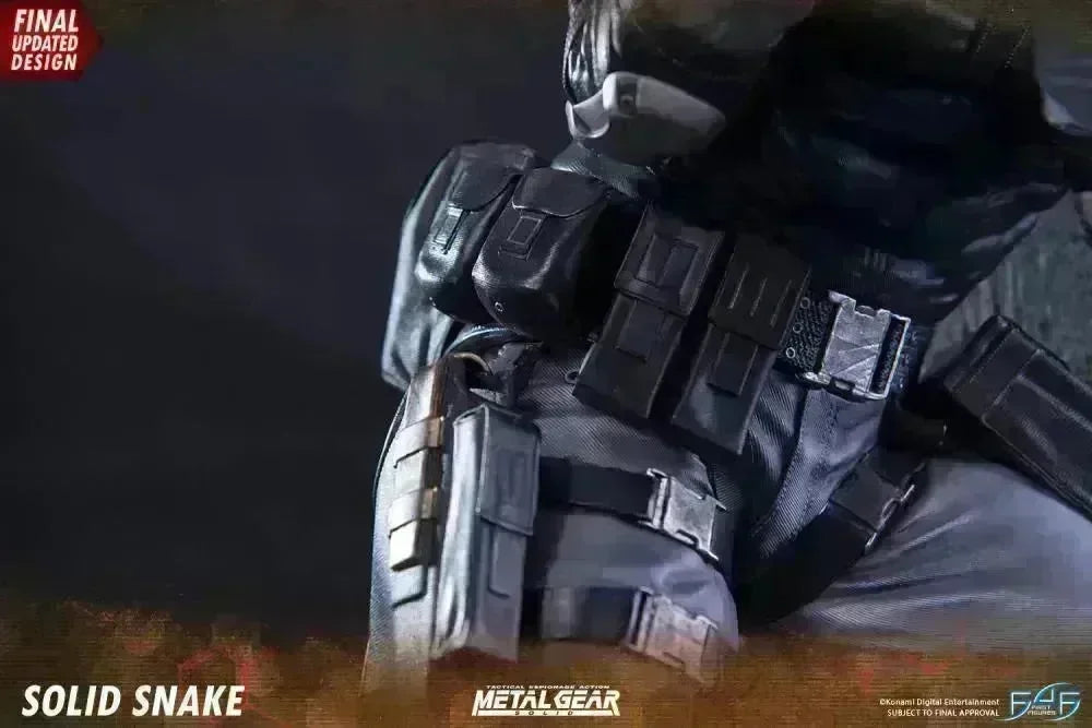 F4FMGSREG Metal Gear Solid - Solid Snake Statue - First 4 Figures - Titan Pop Culture