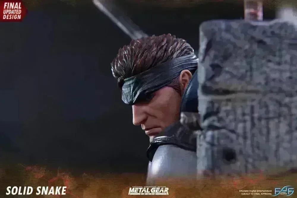 F4FMGSREG Metal Gear Solid - Solid Snake Statue - First 4 Figures - Titan Pop Culture