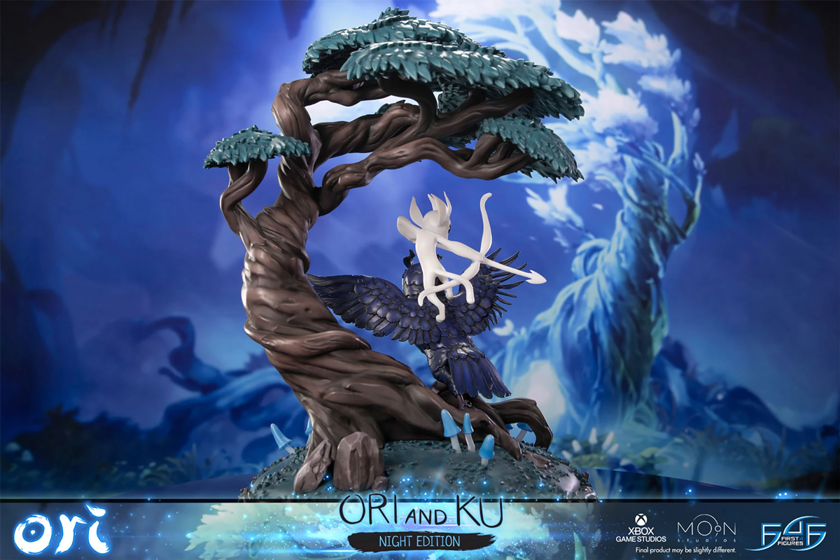 Ori & The Will of the Wisps - Ori & Ku (Night Version) Statue
