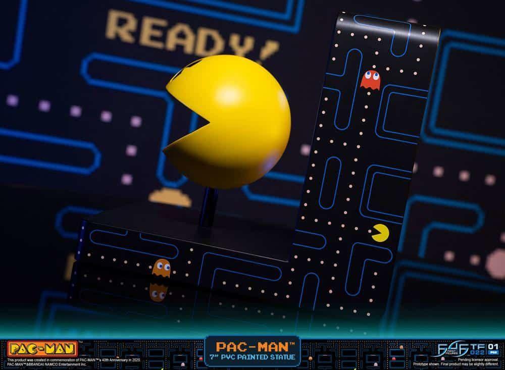 F4FPACVST Pac-Man - Pac-Man 7" PVC Statue - First 4 Figures - Titan Pop Culture