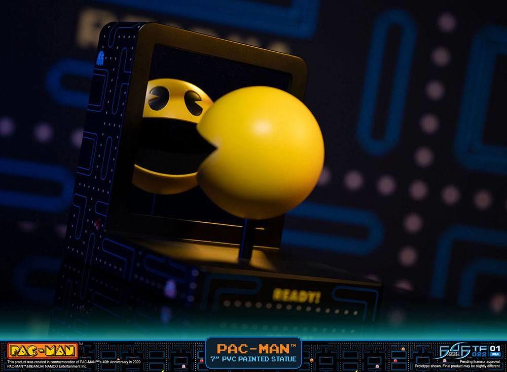 F4FPACVST Pac-Man - Pac-Man 7" PVC Statue - First 4 Figures - Titan Pop Culture